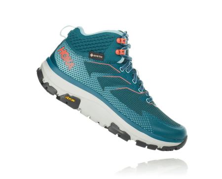 Hoka One One Toa GORE-TEX Mulher - Sapatos De Caminhada Luz Turquesa | PT-C3a0Hzk